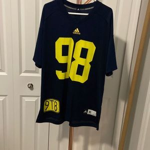 XL #98 University of Michigan Jersey
